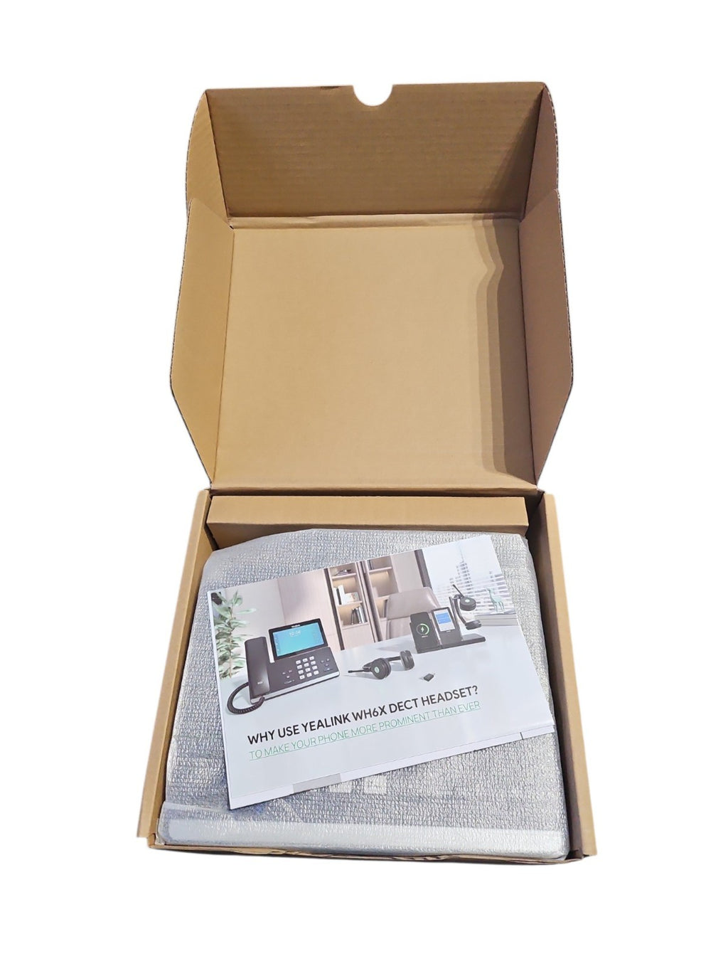 Yealink SIP-T46U 16 Line Gigabit IP Phone PoE 4.3" Colour + PSU New Open Box