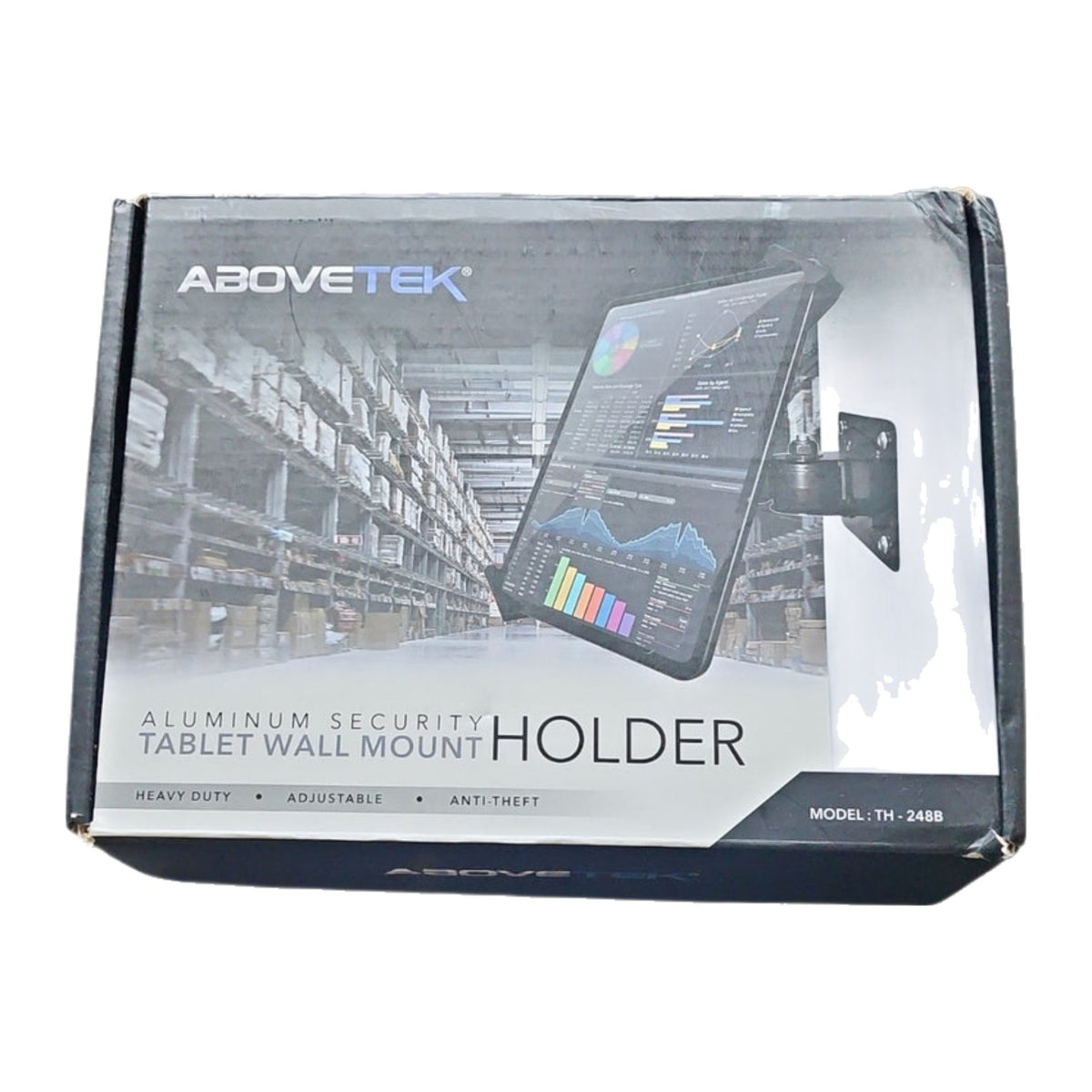ABOVETEK TH-248B Anti Theft Tablet Wall Mount 7-11 Inch iPad Galaxy New Open Box