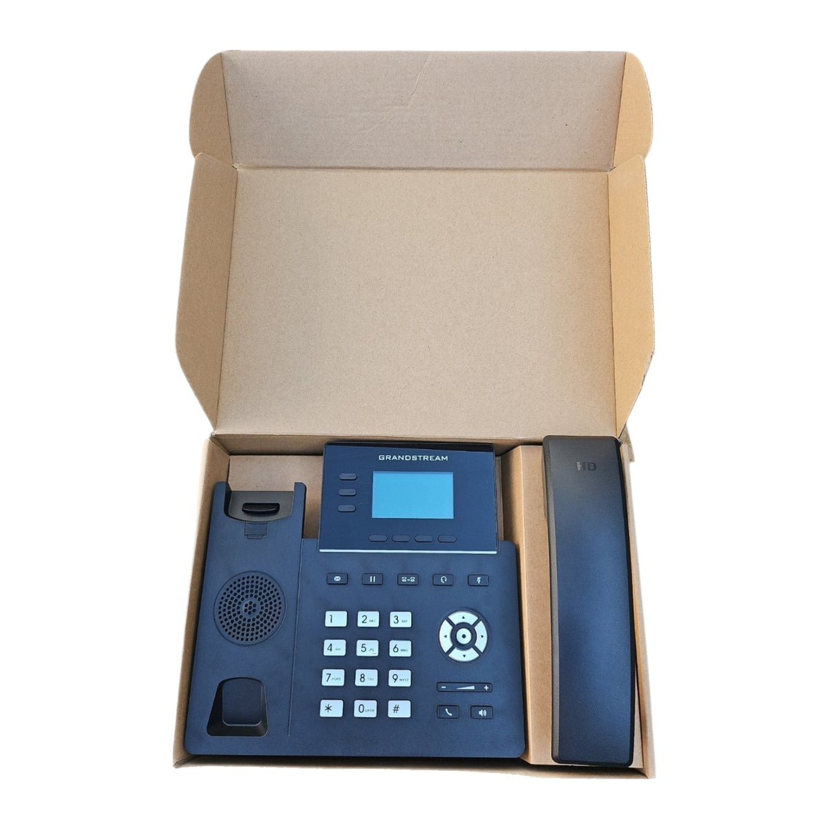 Grandstream GRP2603 HD VoIP IP Phone | 3-Line Business Desk Telephone | PSU |