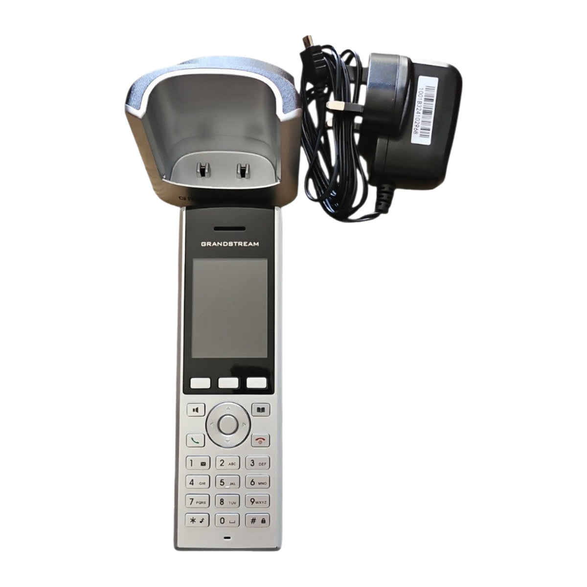 Grandstream WP820 WiFi Cordless SIP/VoIP Handset | Charger, Power Supply