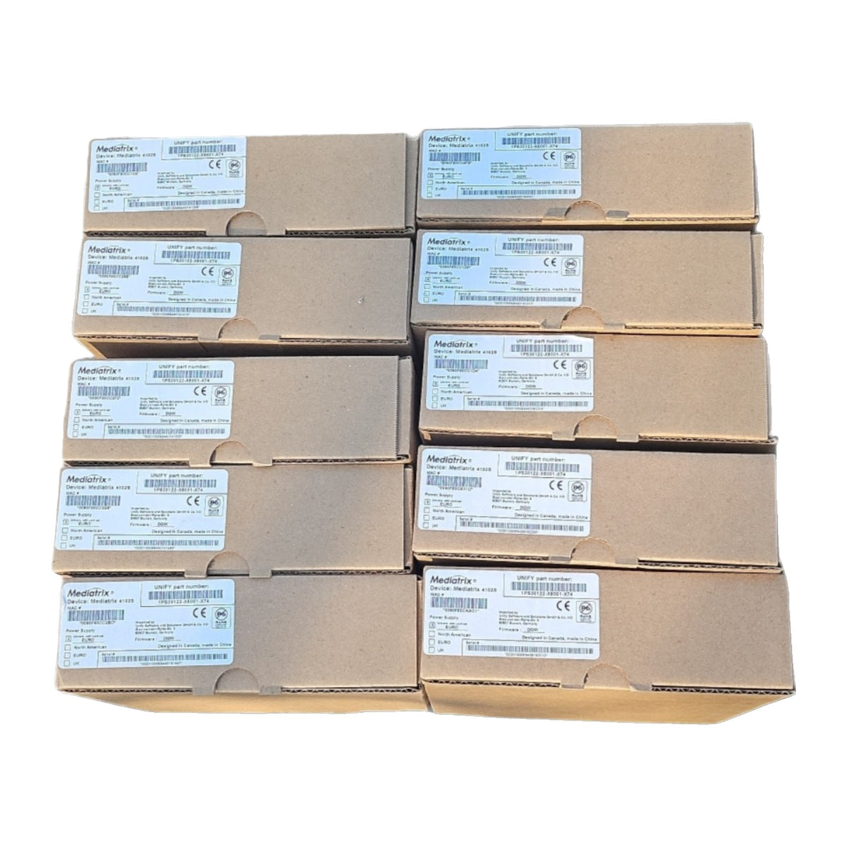 Mediatrix 4102S ATA VoIP Adapter | 2x FXS | S30122-X8001-X74 | NOB | 10 Units |
