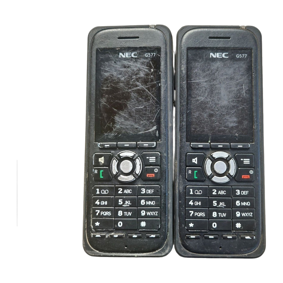 NEC G577 Ruggedized IP-DECT Handset + Battery & Belt Clip | Handset Only | Used